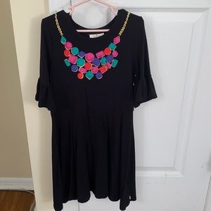 Girls Kate Spade 3/4 ruffle sleeve dress